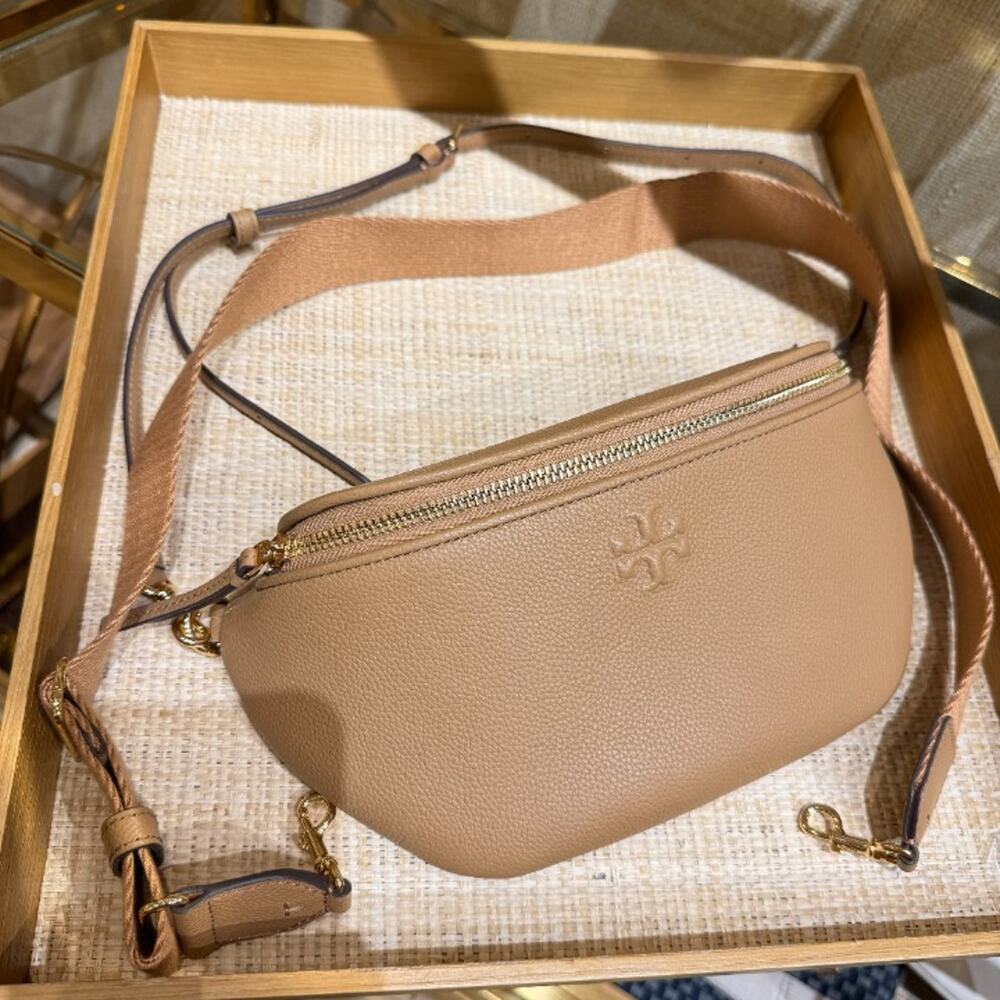 Tory Burch Tan Leather Tote Bag